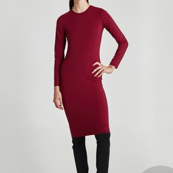 zara tight dress